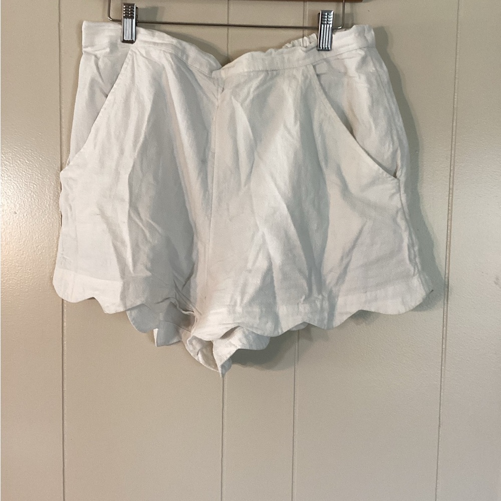 Women's Free People shorts Size L creamy white baggy fit